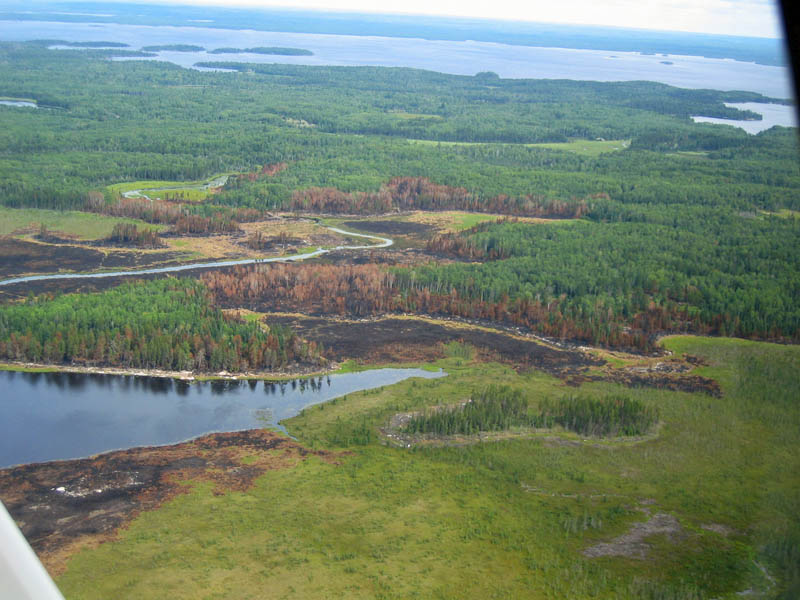 Section 33 Fire in Voyageurs National Park