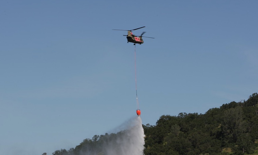 national guard helicopter fire traning