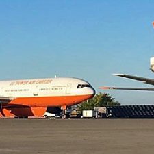 Rare photo of the three DC-10 air tankers together