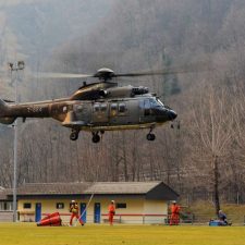 Military helicopters activated for wildfires in Switzerland