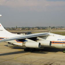 Photos of the IL-76 at Santiago