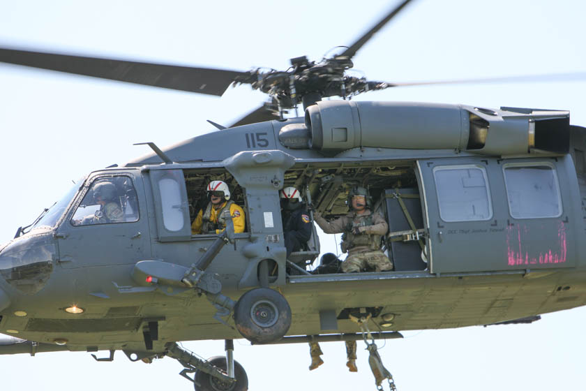 California national guard fire helicopter training