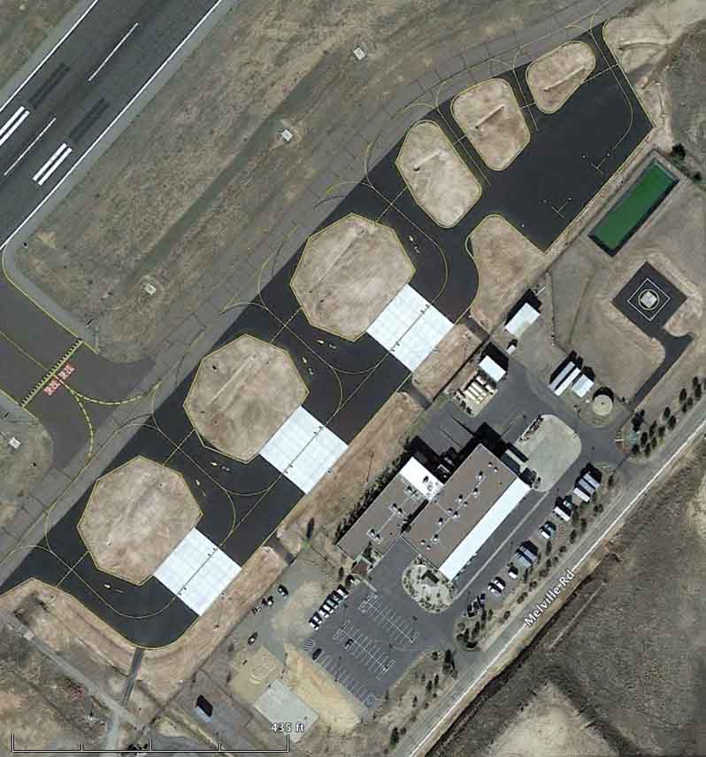 Air tanker base ramp Prescott Airport