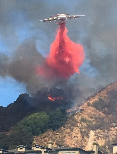 RJ85 Edwards Fire in Alameda County, California