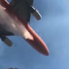 Videos of a DC-10 working a fire in New South Wales