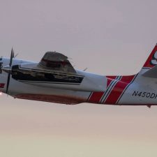 Air tankers at Medford fighting the Klamathon Fire