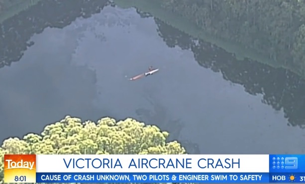 Air-Crane crash Australia