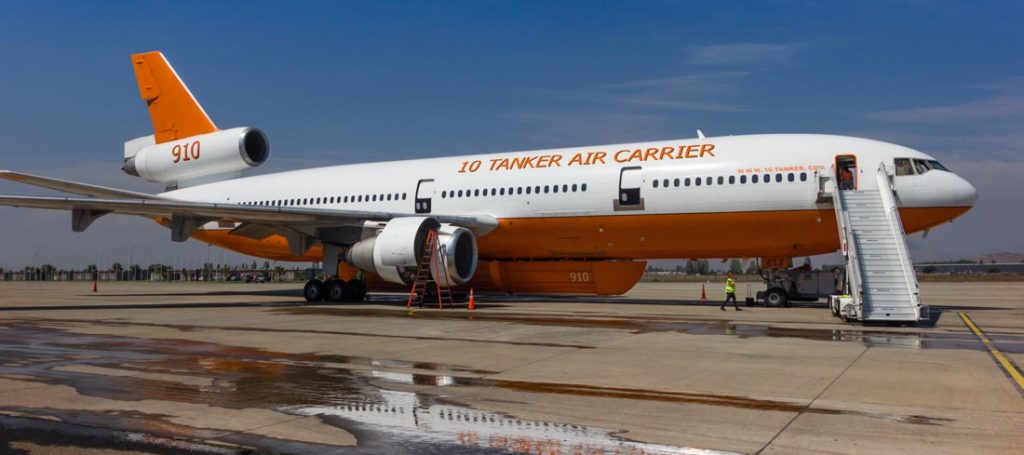 air Tanker 910 in Chile, 2019