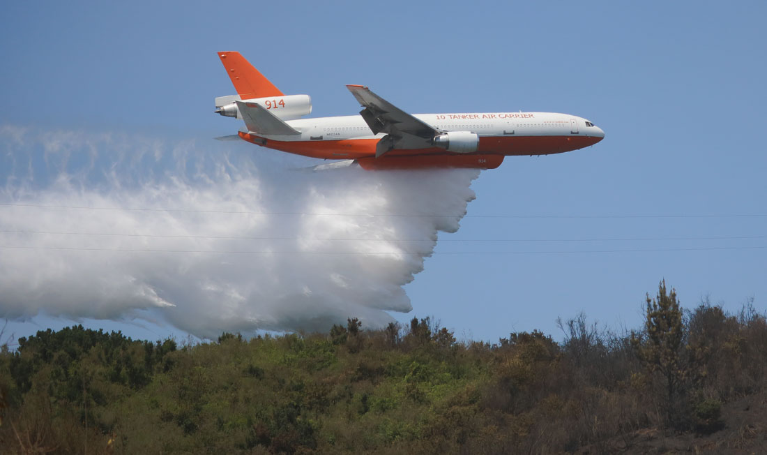 air Tanker 914 in Chile, 2019