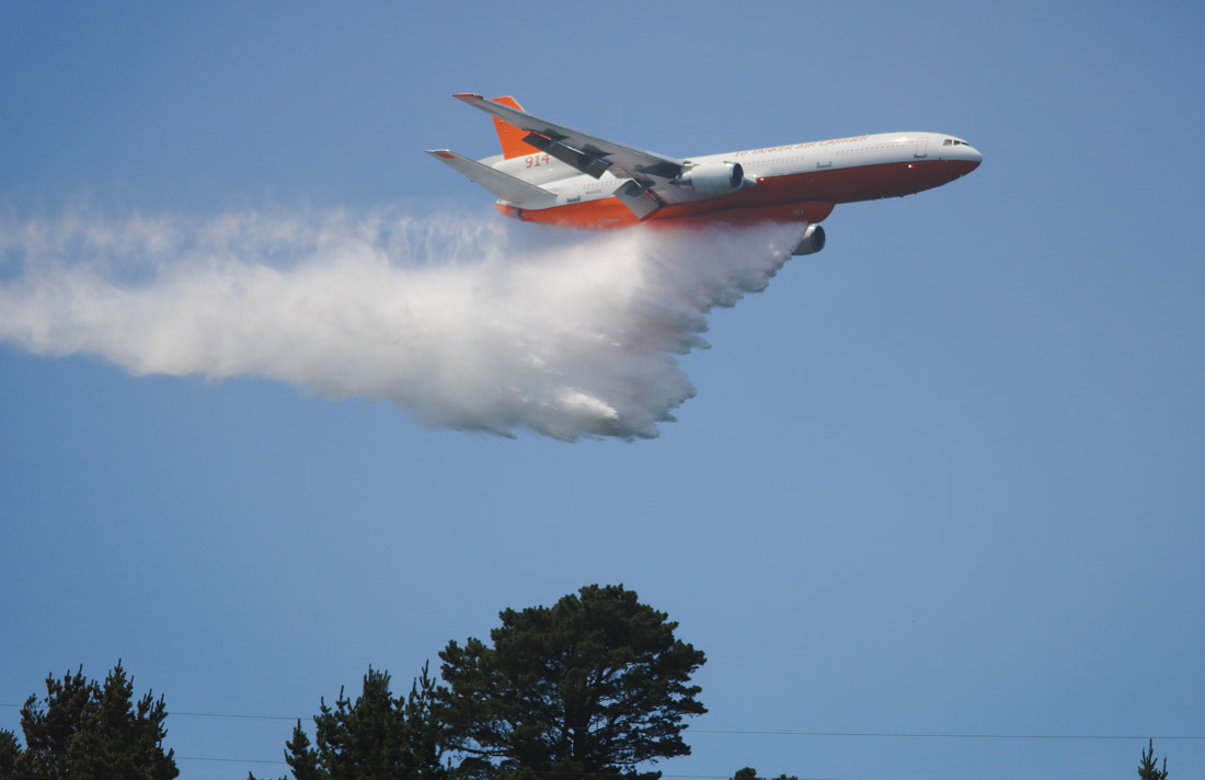 air Tanker 914 in Chile, 2019