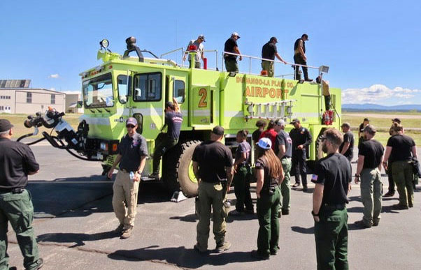 Durango airport Oshkosh crash rescue truck