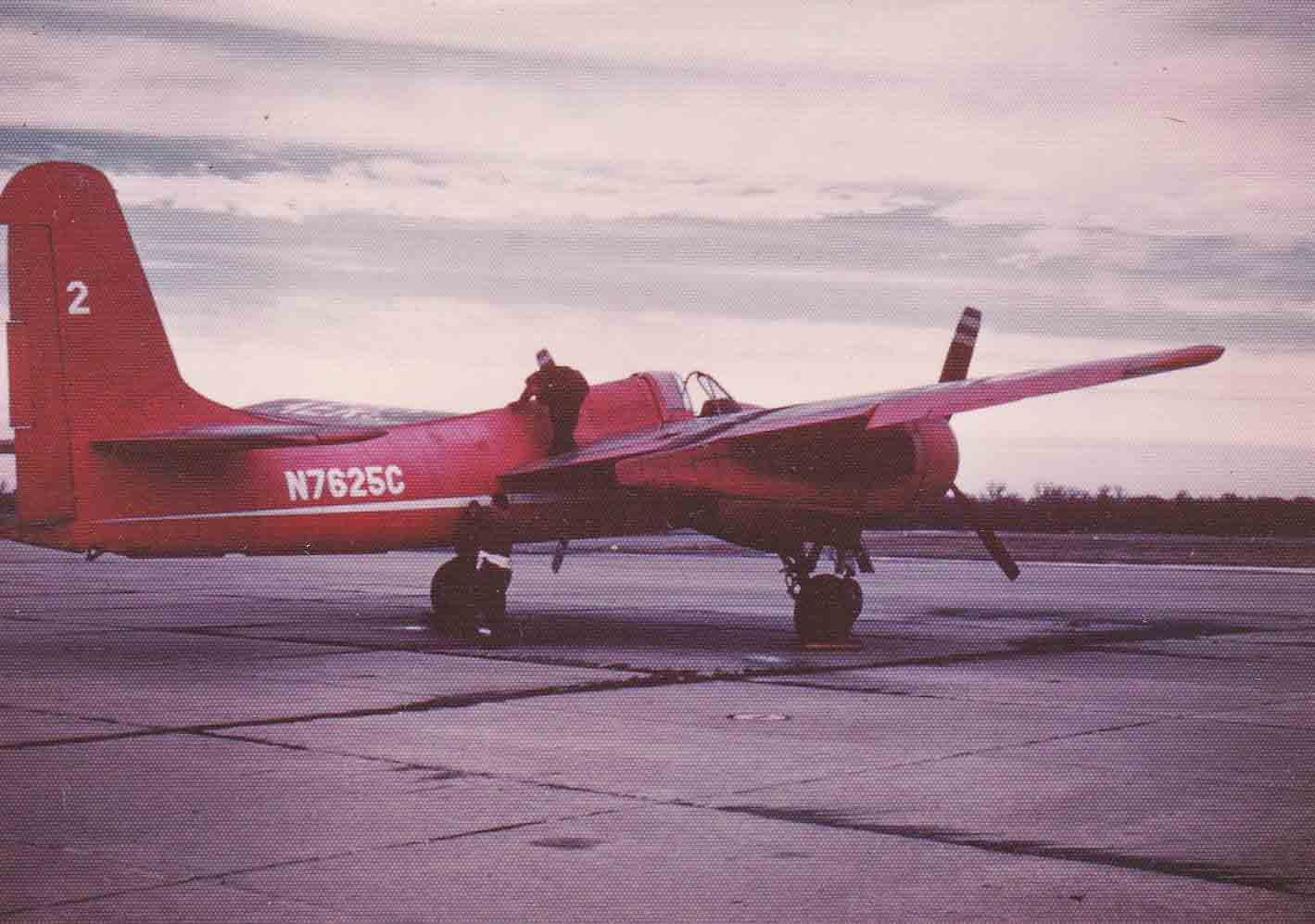 F7F-3, N7625C