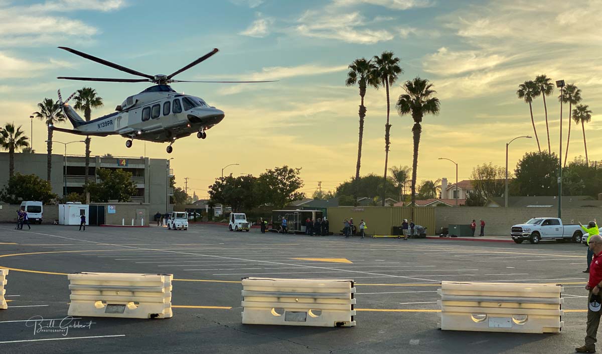 Photos of helicopters arriving at HAI HELIEXPO Fire Aviation
