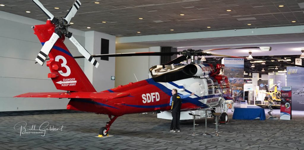 HAI HELI-EXPO 2020 Anaheim helicopter Firehawk