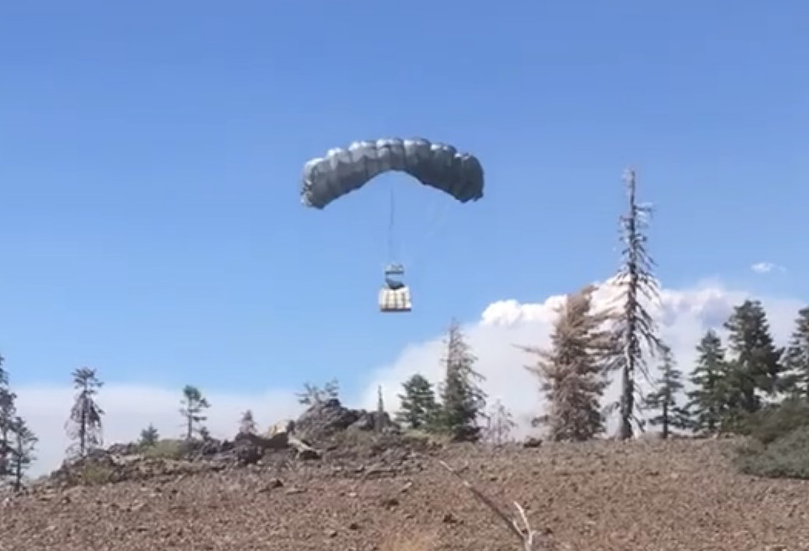 GPS guided parachute