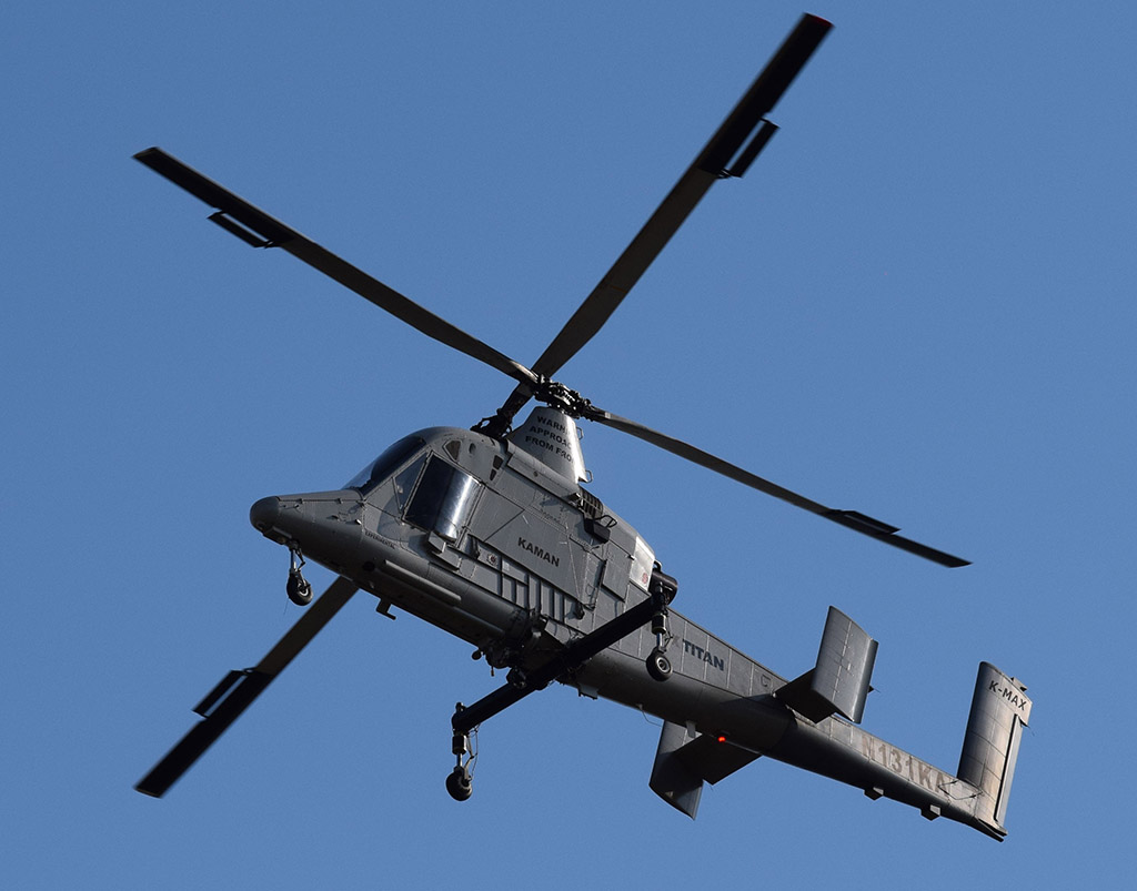 K-MAX Titan Unmanned Aerial System helicopter