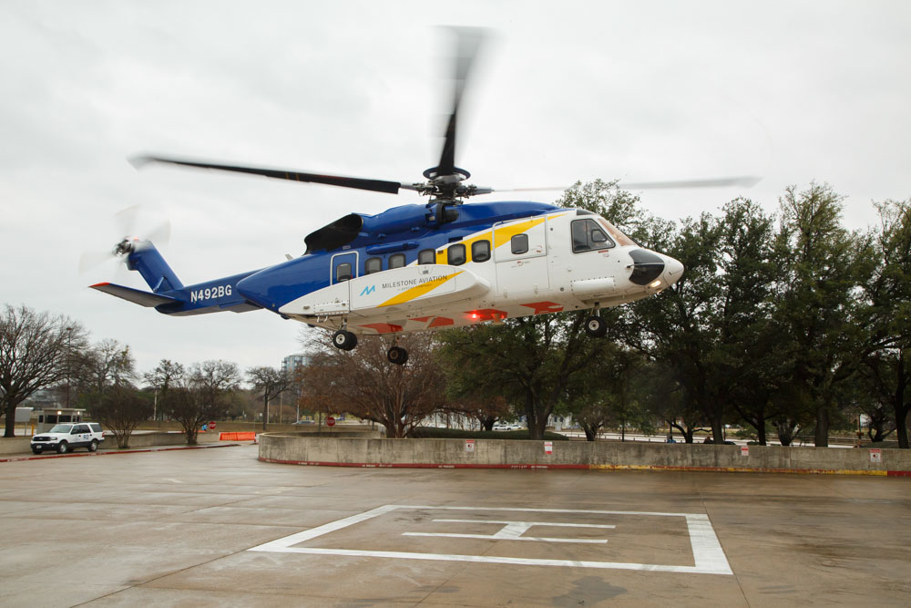 HAI Helicopter fly in March 5, 2022