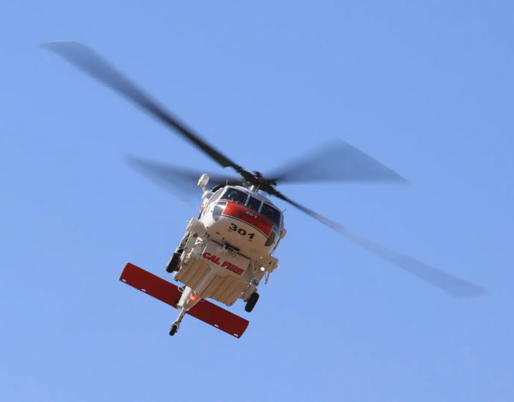 CAL FIRE helicopter 301