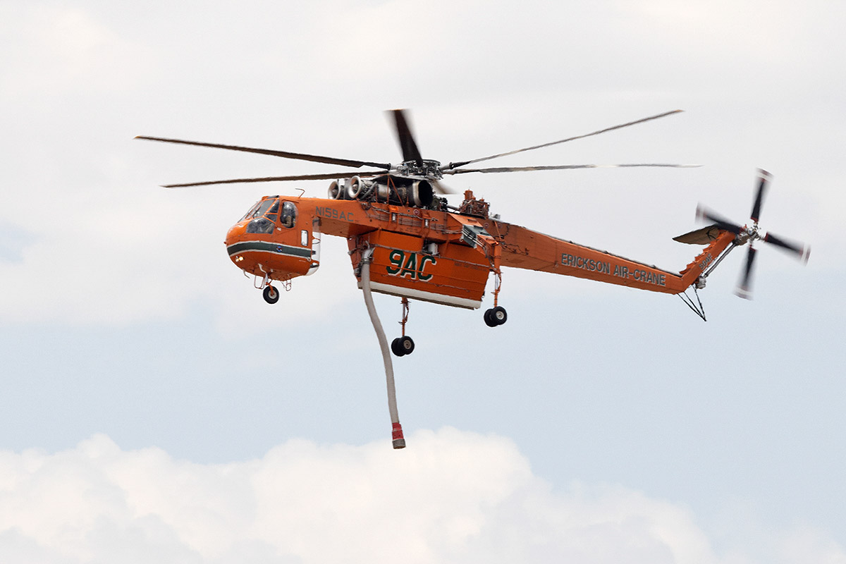 Helicopter 9AC, an Erickson Air-Crane at Sierra Vista Municipal Airport