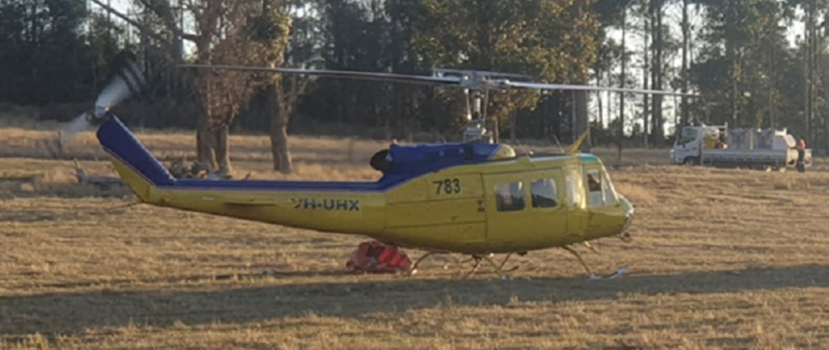 VH-UHX helicopter