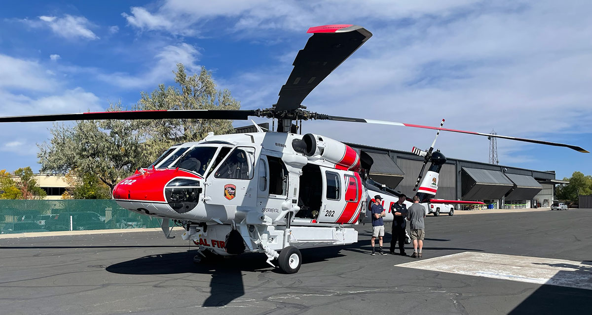 CAL FIRE Helicopter 202, Bieber