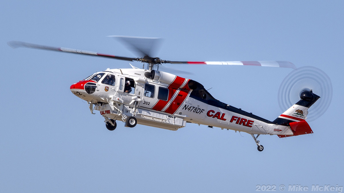 CAL FIRE Helicopter 202