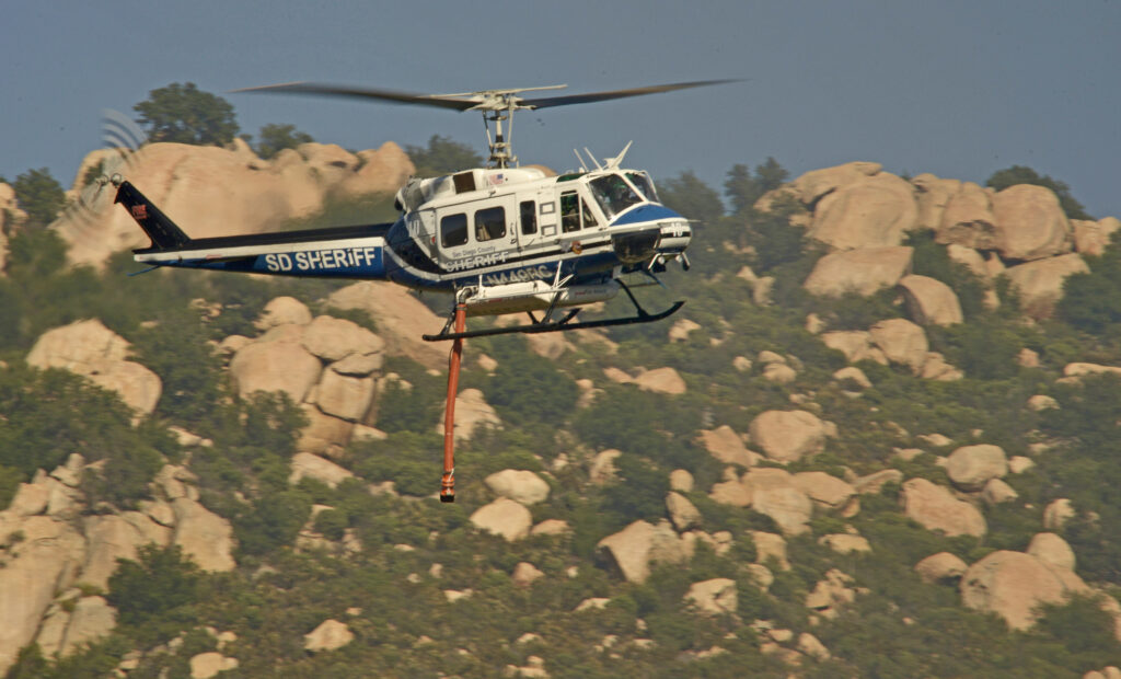 San Diego Sheriff's Copter 10