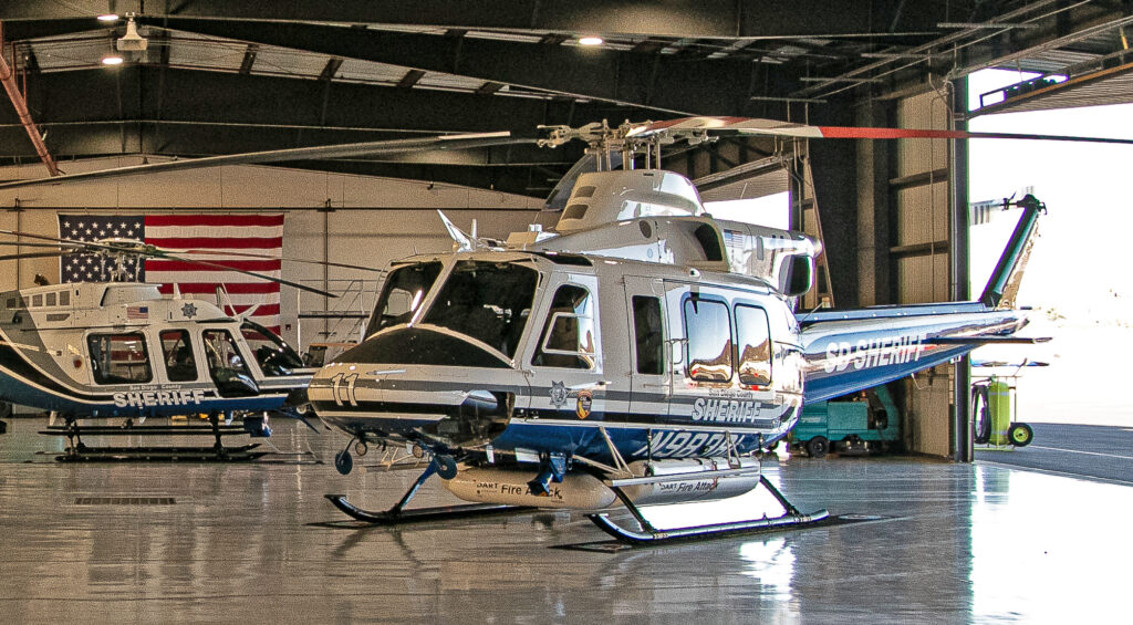 San Diego County's new Bell412. Photo by Ryan Grothe.