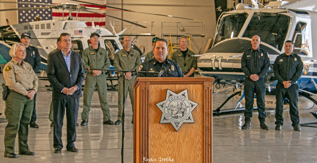 San Diego County's new helicopter