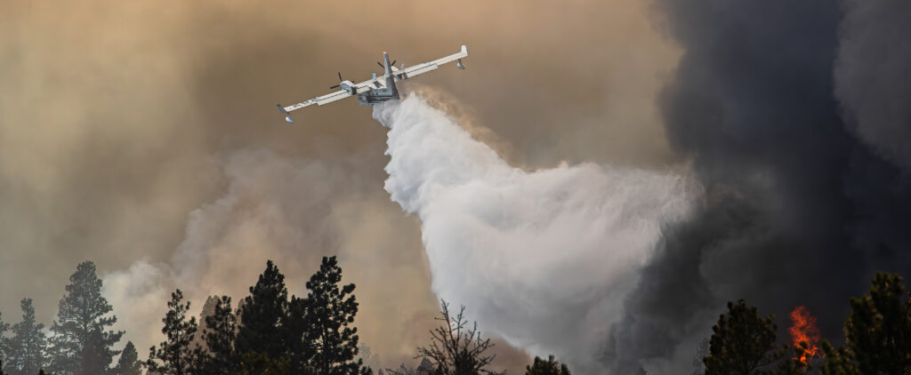 Aero-Flite CL-415 Gray Fire, Spokane