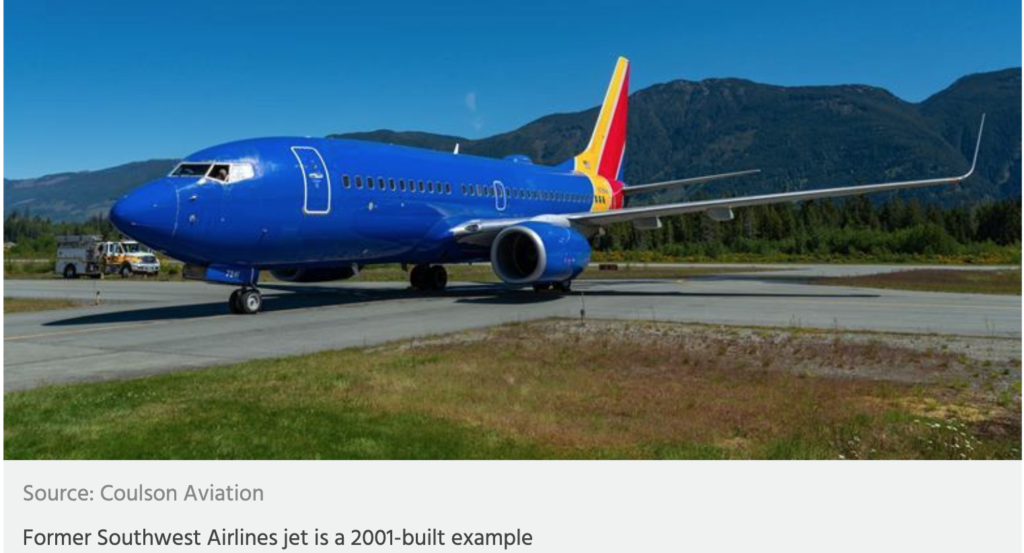 2001 Southwest Airlines jet -- Coulson photo