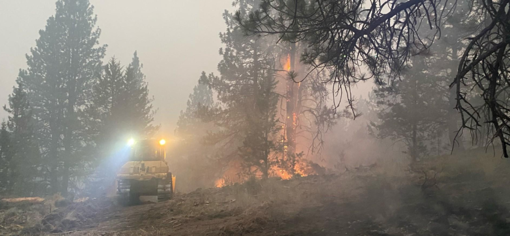 Dozer div on the Falls Fire 07/2024